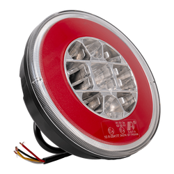 TT TECHNOLOGY TT.12008 Glo-Trac LED Lampă spate Hamburger cu 3 funcții, universală