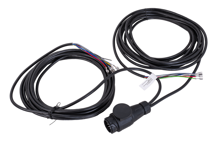 MANTES instalatie electrica remorca cablaj remorca 8 m 13 PIN 6.3 conectori