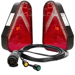 Set de lumini: lumini spate ASPÖCK EARPOINT LED + cablaj MANTES 4,1 m 13 pini