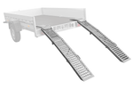 Rampe pliabile UNITRAILER ALR005 din oțel pentru remorci 200 cm 500 kg set de 2