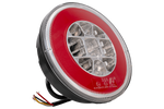 TT TECHNOLOGY TT.12008 Glo-Trac LED Lampă spate Hamburger cu 3 funcții, universală