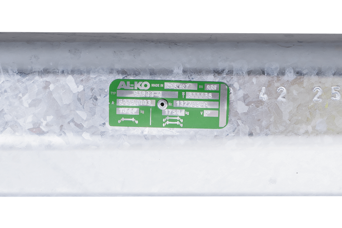 Axa franata AL-KO EURO pentru remorca / remorca 1800kg 1750mm 2250mm 5x112