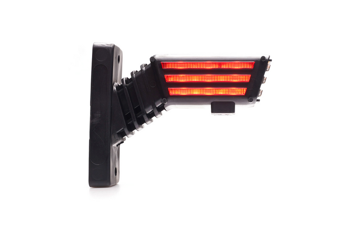 Lampă de poziție dreapta WAŚ 2550P W297.3.1 SPOT LED pe braț scurt
