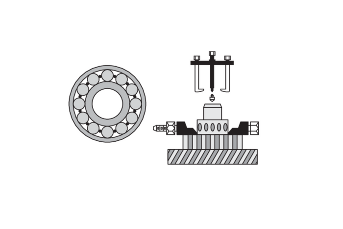 Set extractor și separator YATO YT-06412, 14 bucăți