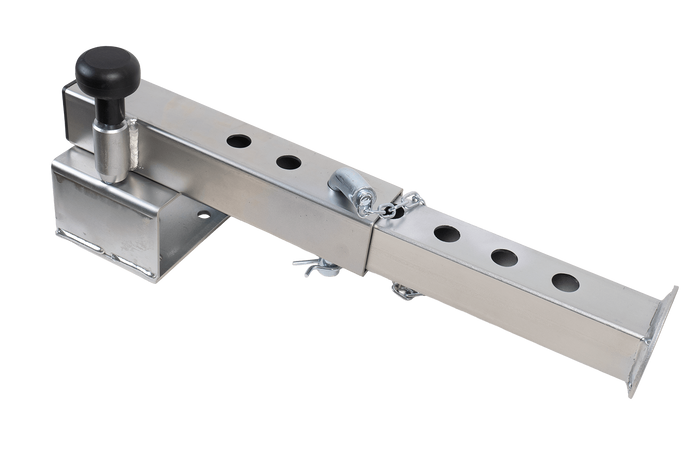 Suport manivelă extensibil UNITRAILER JL1 pentru remorcă platformă de 1500 kg 346-576 mm