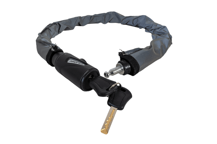 Lacăt de bicicletă PROFEX Reflex Steel Armor, lungime 70 cm