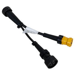 Adaptor baionetă ASPOCK cu 5 pini, cu ramificație pentru proiectoare de ceață și lumini de mers înapoi 0,1 m
