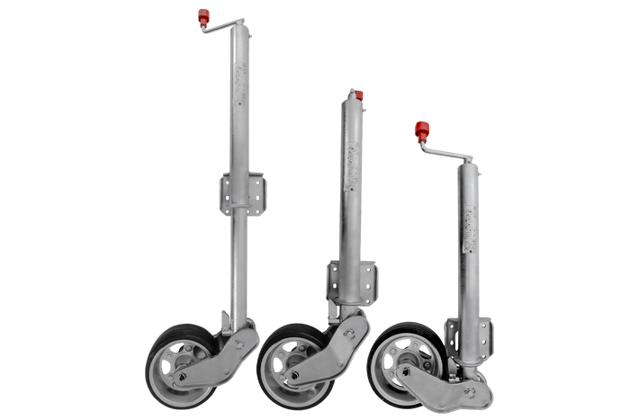 Roată jockey automată AL-KO 1223638 cu mâner 500 kg 60 mm 1010-1350 mm