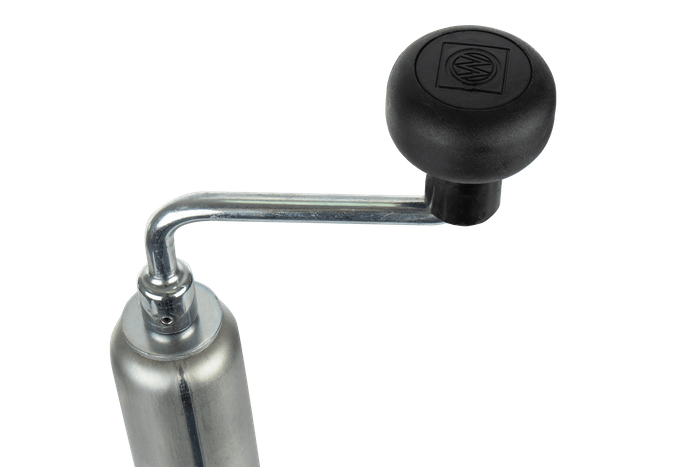Suport manivelă extensibil WINTERHOFF ST48-120 pentru remorcă de 150 kg 600-820 mm