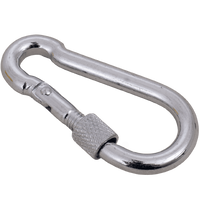 Cârlig cu arc de siguranță pentru frânghii DROMET KSZ.6.60 cârlig de pompieri 6x60mm