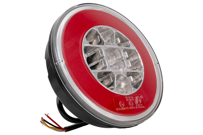 TT TECHNOLOGY TT.12008 Glo-Trac LED Lampă spate Hamburger cu 3 funcții, universală