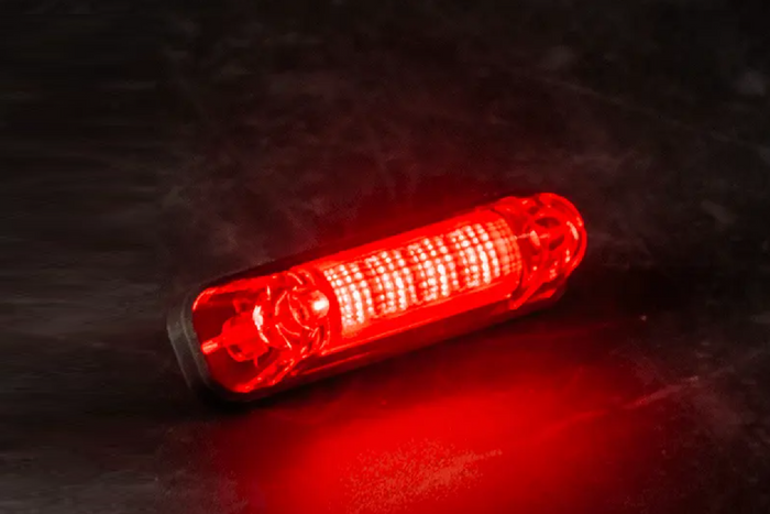 Lampă de marker cu LED FRISTOM FT-081, roșie, universală