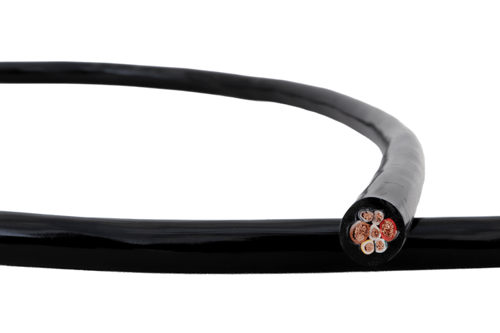 Cablu electric HYBSZ QLY-S 2x4+5x1.5 cu șapte fire - 1m