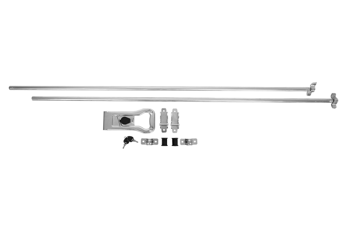 Șurub de blocare pentru remorcă container STEELPRESS ZD-03 V.3, încuietoare ușă 3000 mm