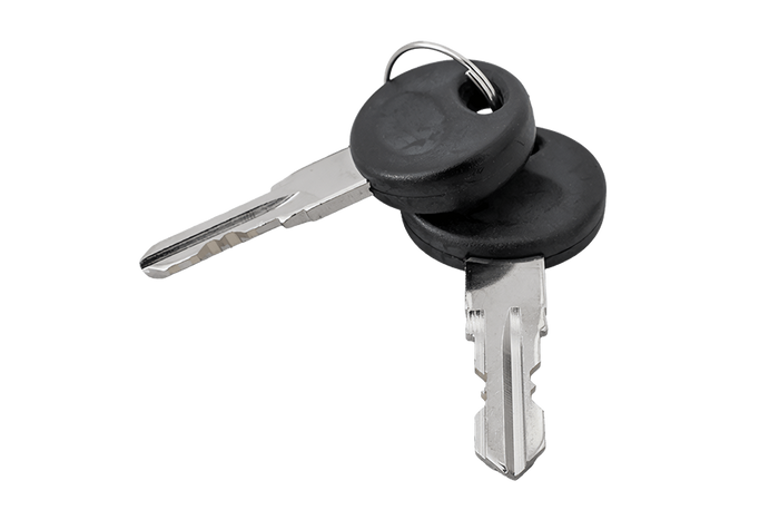 Buton de securitate M10 cu lacăt și chei K008