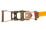Set de patru benzi de transport UNITRAILER 2m/25mm/1t portocalii cu tensionator