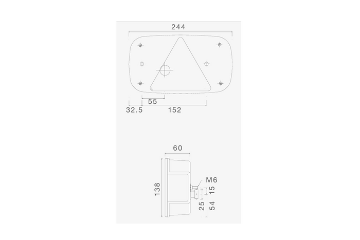 Lampy tylne ASPÖCK MULTIPOINT  III bajonet 5PIN 7 funkcji lewa+prawa