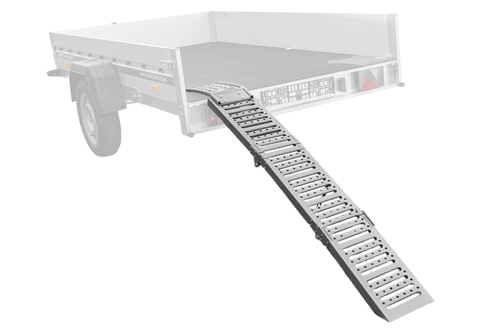 Rampă pliabilă UNITRAILER ALR005 din oțel pentru remorcă 200 cm 250 kg