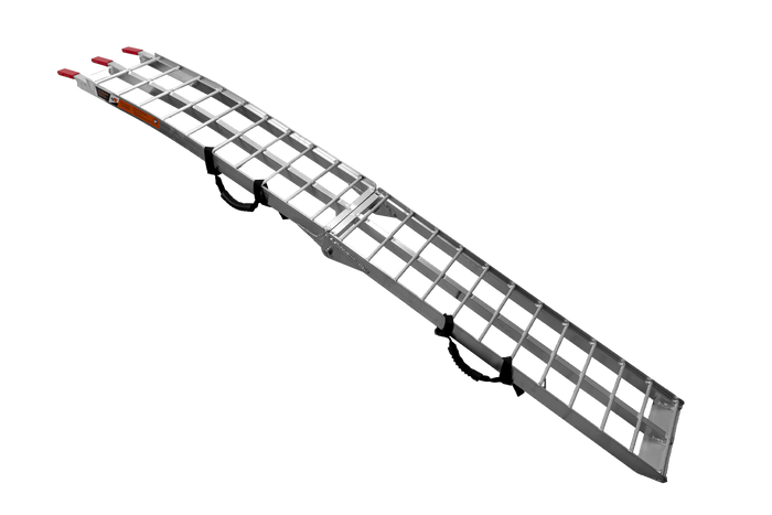 Rampă pliabilă UNITRAILER ALR002 din aluminiu pentru remorcă 221 cm 340 kg cu centură