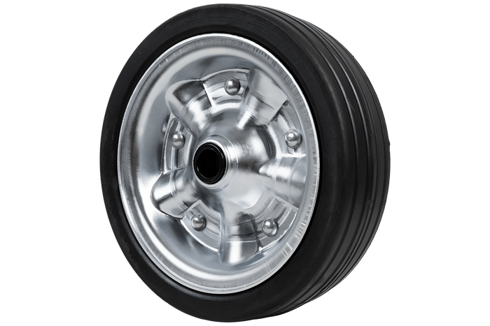 Roată de rezervă pentru roata jockey KNOTT 405725.001 din cauciuc solid 225x65mm
