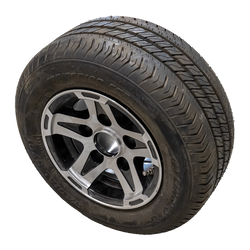 Roată ranforsată pentru remorcă LINGLONG TIRE 195/55 R10C 98/96N JANTE ALU UNITRAILER 6Jx10" 5x112 ET:-4