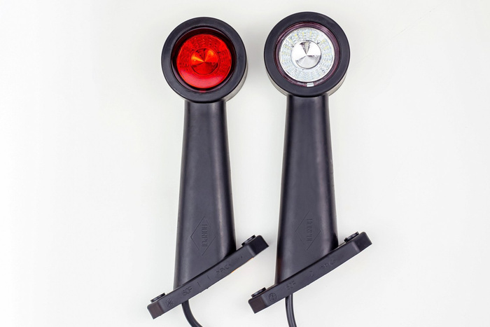 Set de lumini: lumini spate FRISTOM LED + lumini laterale HORPOL LED + cablaj MANTES 5,5 m 13 pini