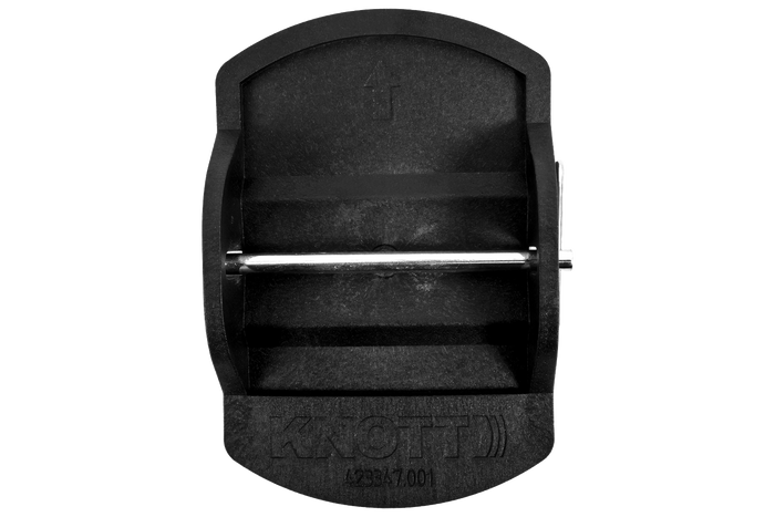 Set de patru plăcuțe de susținere pentru stabilizator de remorcă KNOTT 18x14x4,5cm