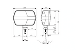 Faruri LED ASPÖCK LuxLED II cu 7 funcții, 6 pini, DEUTSCH DT06-6S stânga+dreapta