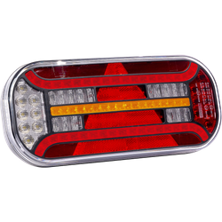 Lampa spate FRISTOM FT-610 LED, 6 functii, stanga