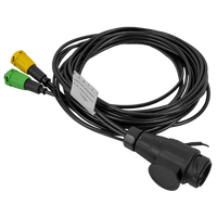 Instalație electrică MANTES, cablaj remorcă barcă 4,4m, mufă 13PIN, baionete 2x5PIN