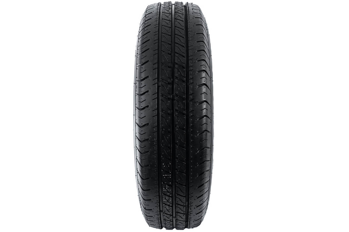 Roata remorca ranforsata LINGLONG TIRE 165/80 R13C 96/94N JANTĂ UNITRAILER neagră 4.5Jx13"H2 5x112 ET:30