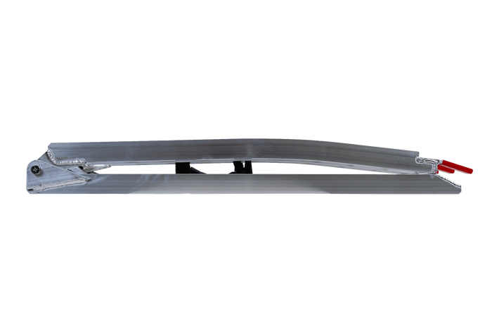 Rampă pliabilă UNITRAILER ALR002 din aluminiu pentru remorcă 221 cm 340 kg cu centură